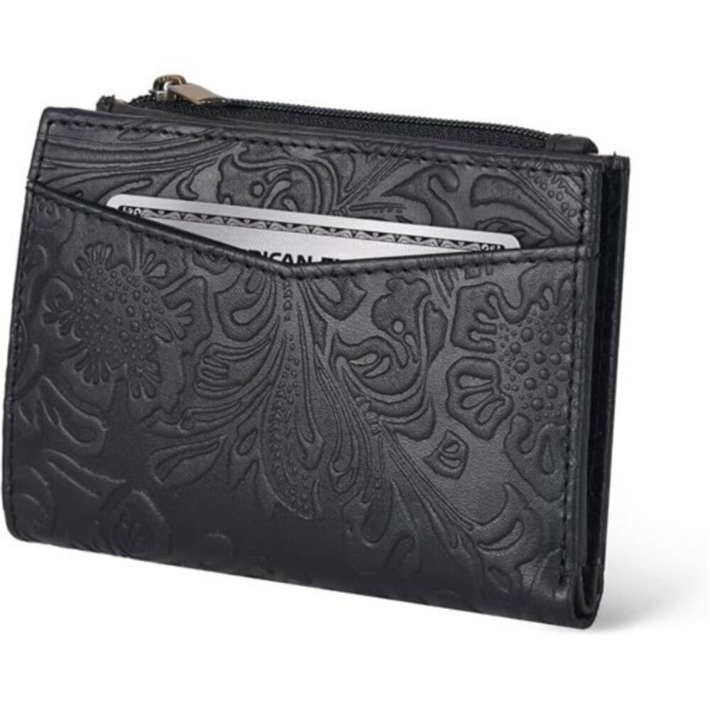 Leather Wallet For Women - Black2